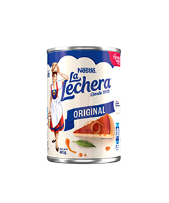 leche condensada la lechera lata 403 gr