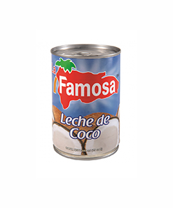 leche de coco la famosa 15 oz.