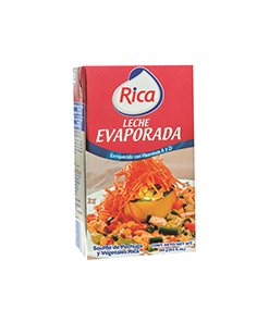 leche evaporada rica 250 ml