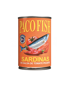 sardina paco fish picante 15 oz