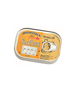 sardinas aceite soya brunswick 106 gr