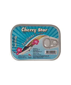 sardinas cherry star en agua 106 grs