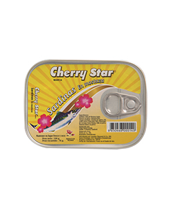 sardinas cherry star mostaza 106 gr