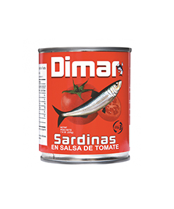 sardinas dimar tomate 225 gr
